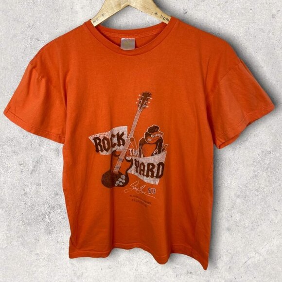 Baltimore Orioles Zach‎ Britton 53 Short Sleeve Crew Neck Tee Rock The Yard Med - Picture 1 of 10